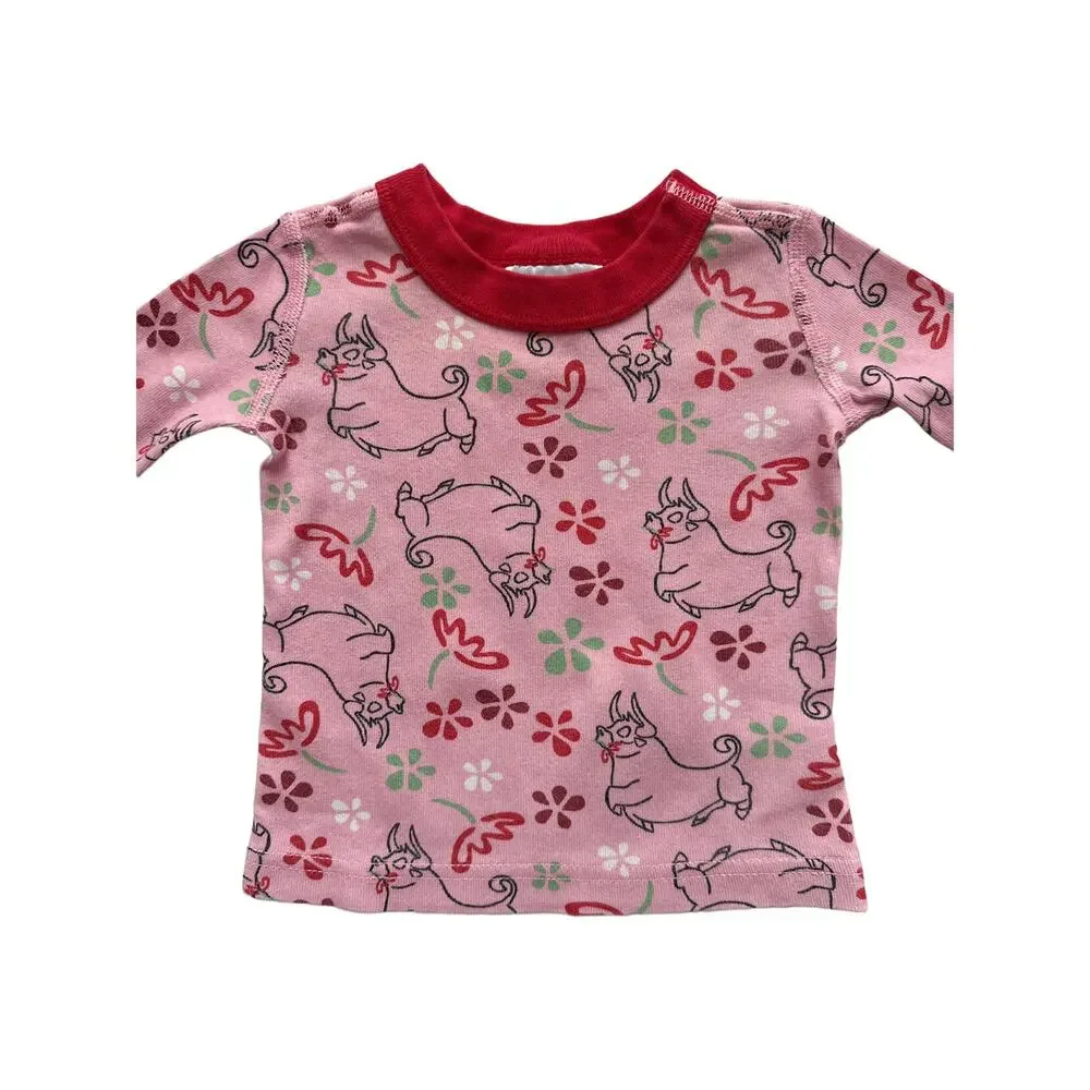 Hanna Andersson + Ferdinand Long John Pajamas Size 0-6m